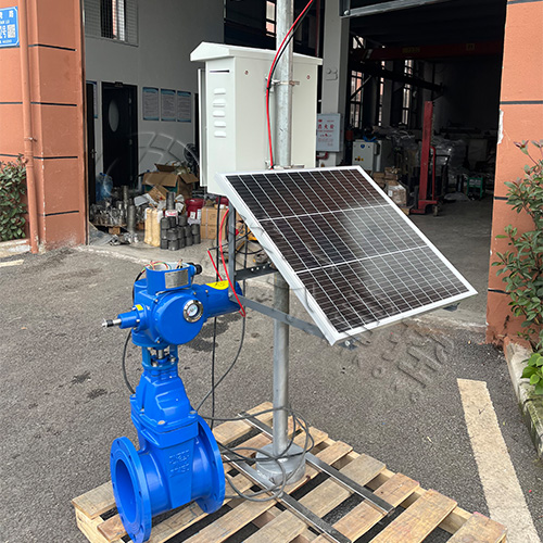 仓山皓久 Z945X-16Q免布线太阳能电动闸阀 农业灌溉 支持远程智能控制